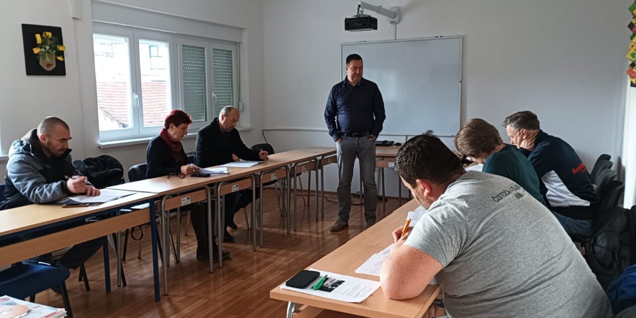 Polaznici i polaznice skupine programa Gospodarenje otpadom uspješno položili završnu provjeru