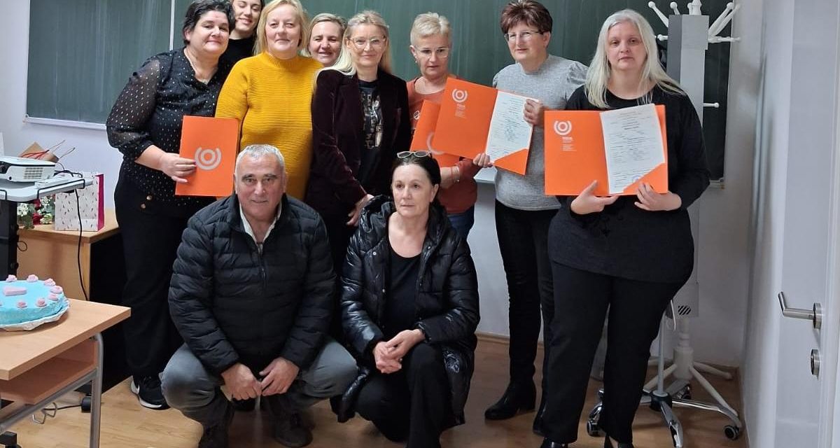 Završen program njegovatelj/njegovateljica