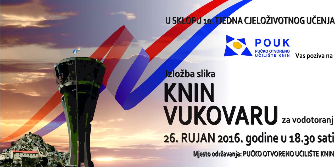 Izložba slika – KNIN VUKOVARU